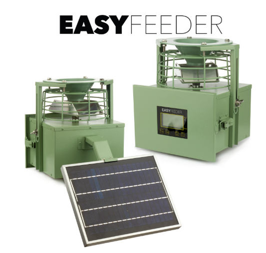 Easy Feeder EF001 Automatic Bird And Game Feeder + Solar Panel